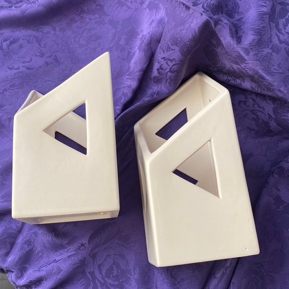 Ceramic tea light candle holders Set - Picture 2 of 10